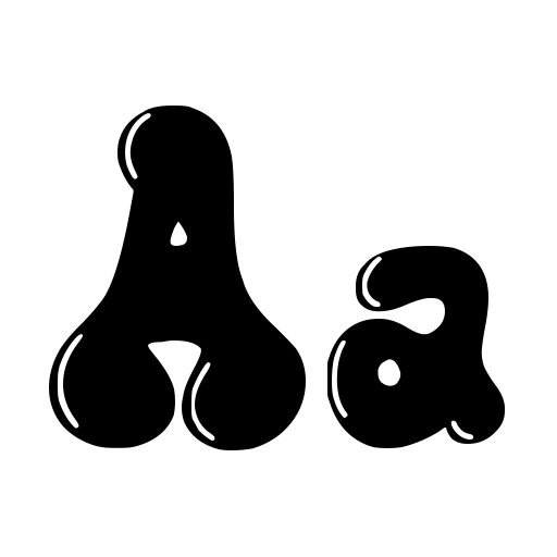 Pinky Donuts Font icon