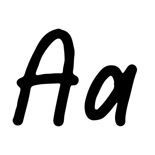 Polyester Notes Font preview
