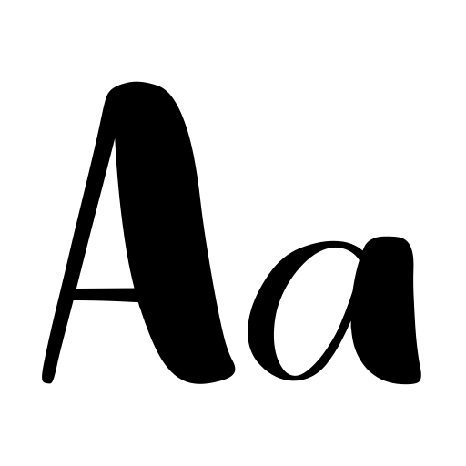 Posting Font preview