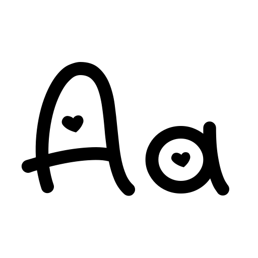 Presents Font preview