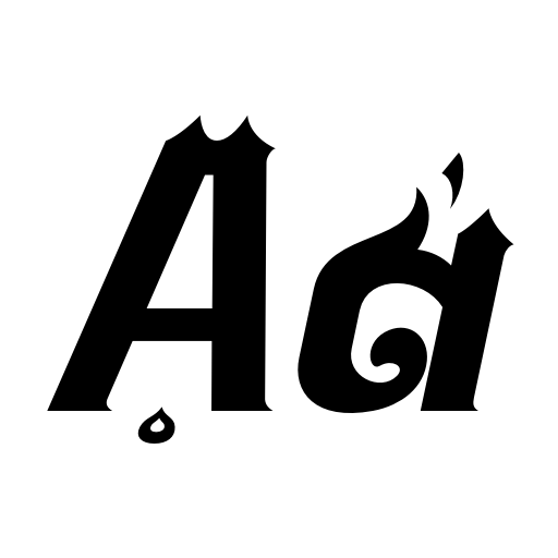 Qosydu Font preview