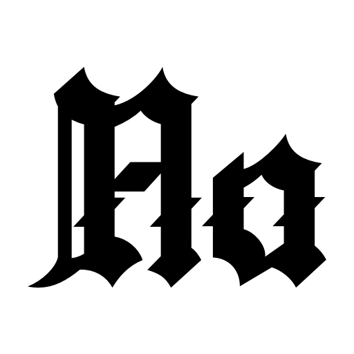 Qiuba Font preview