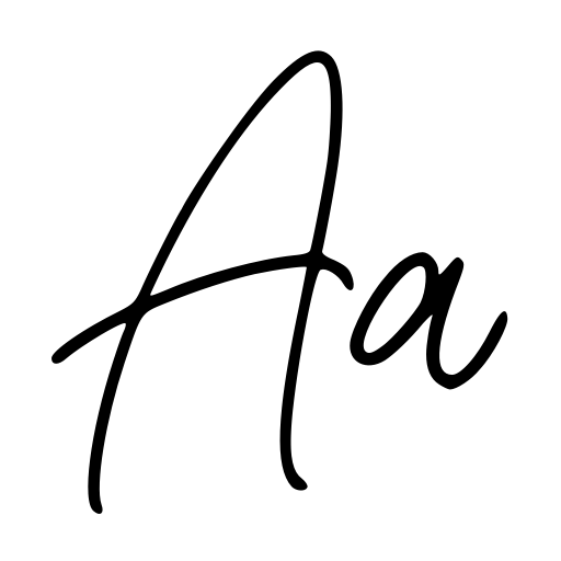 Rafaella Signature Font icon