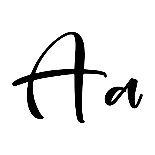 Rainbow Fantasy Font icon