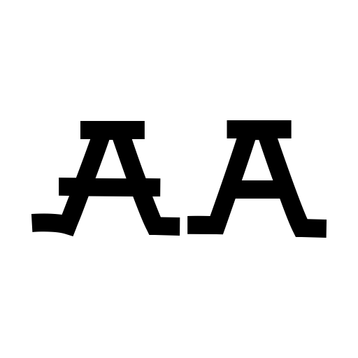 Retro Badger Font icon
