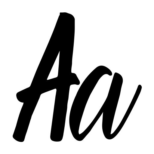 Returned Font preview