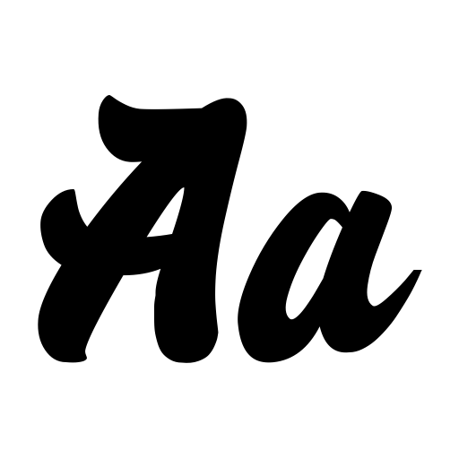 Rizta Hafiq Font icon