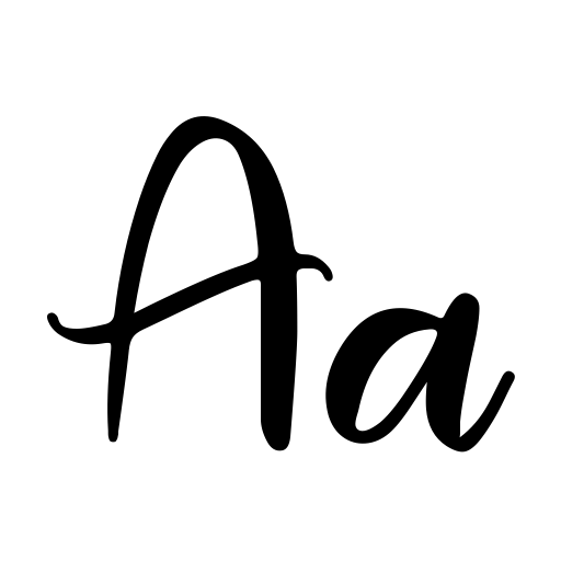 Roller Blow Font icon