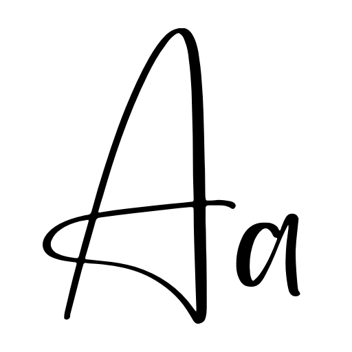 Roselland Font preview