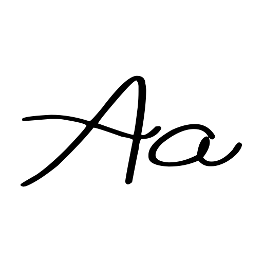 Rules Font preview