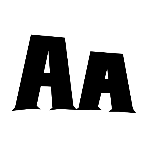 Sharp Axe Font preview