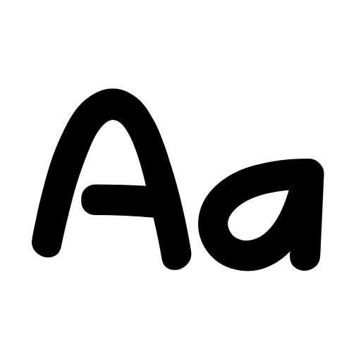 Shiney Display Font icon