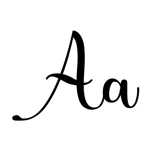 Shiny Aisyah Font icon