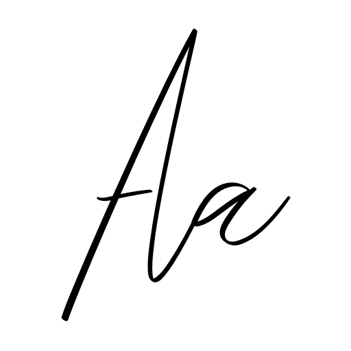 Signature Font icon