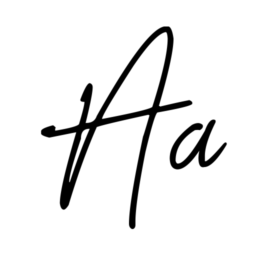 Signature Present Font preview
