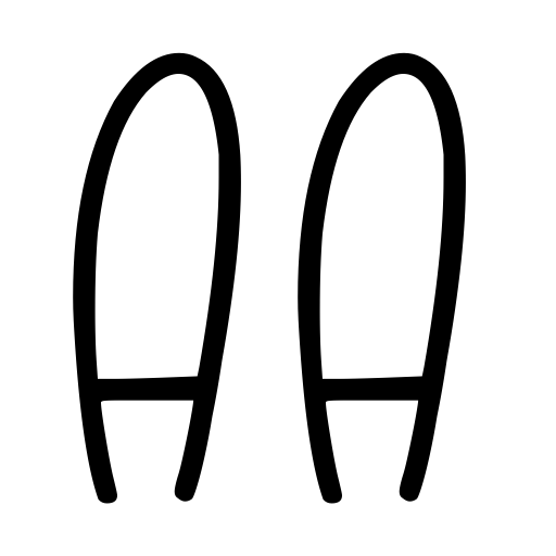 Skinny Rainbow Font preview