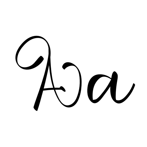 Smoothing Font icon