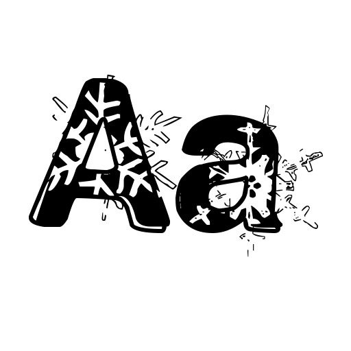 Snowflakes Font preview