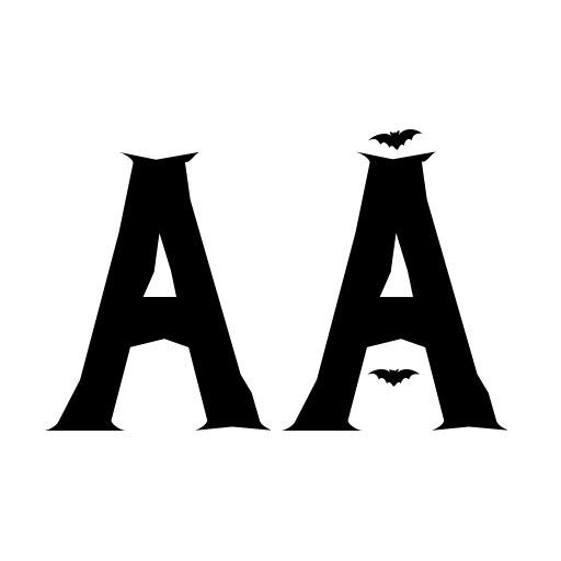 Spooky Ghost Font preview