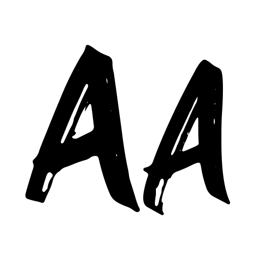 The Stronger Font preview