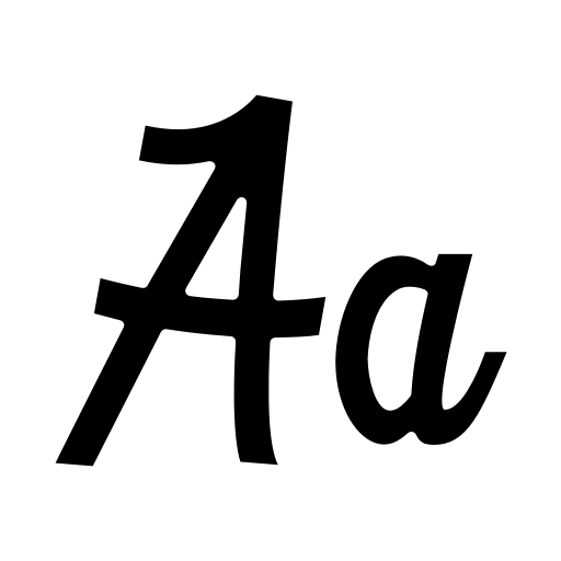 Tamword Font preview