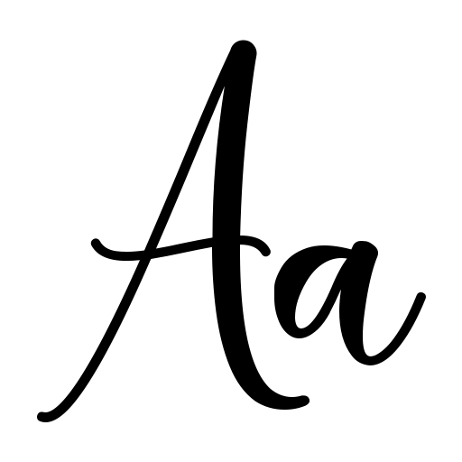 Thanks Christmas Font preview