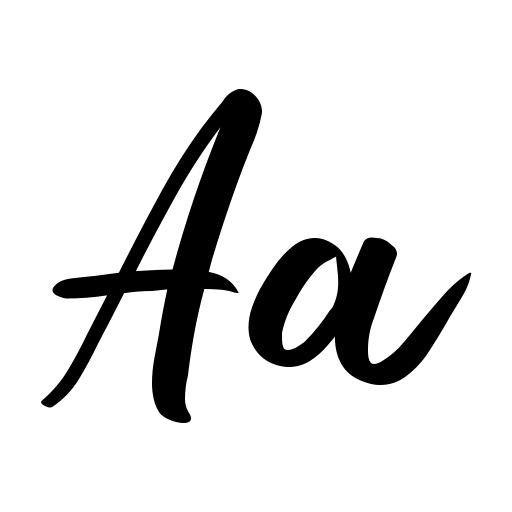 The Alaska Font preview
