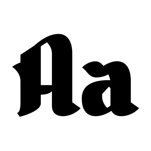 The Black Knight Font preview