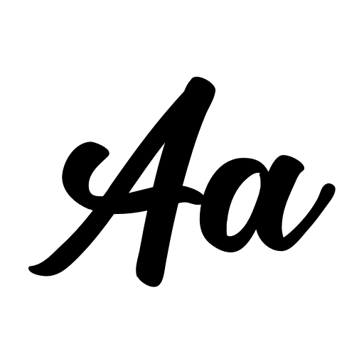 The Spettaco Font preview