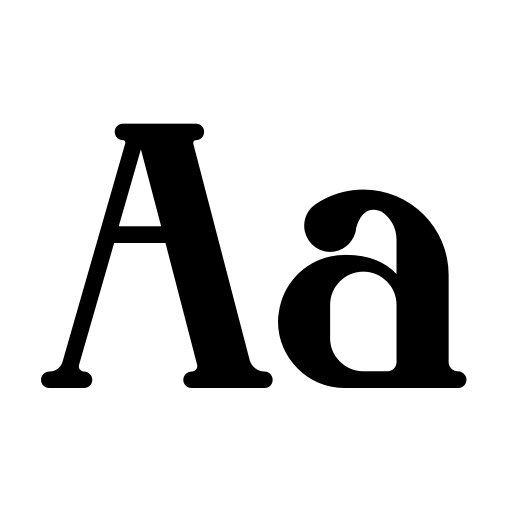 The Wobliy Font icon