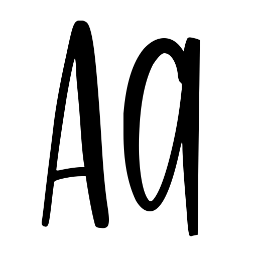Unicorn Twister Font icon