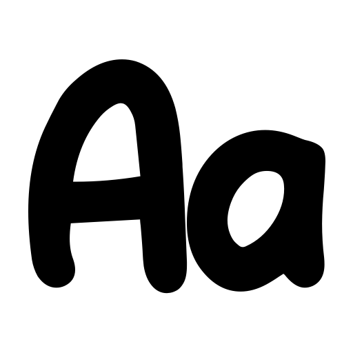 Vanilla White Font preview