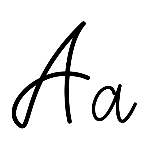 Villaga Stylish Signature Font icon