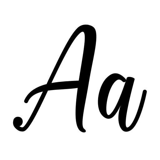 Virgiluna Font preview