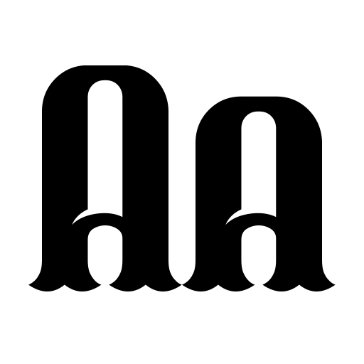 Wall Axe Font icon