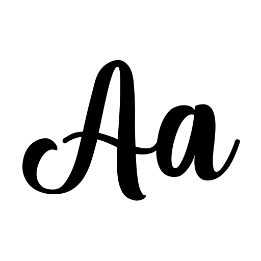 Wellona Script Font icon
