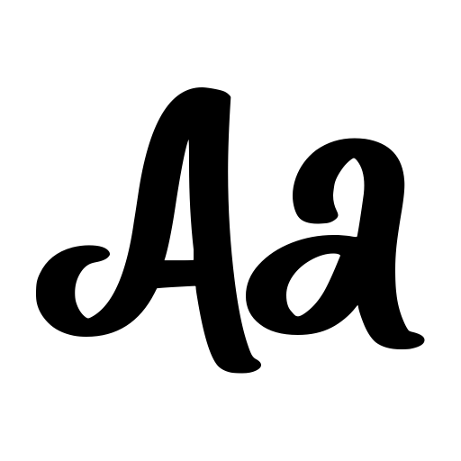 Winter Cold Font icon