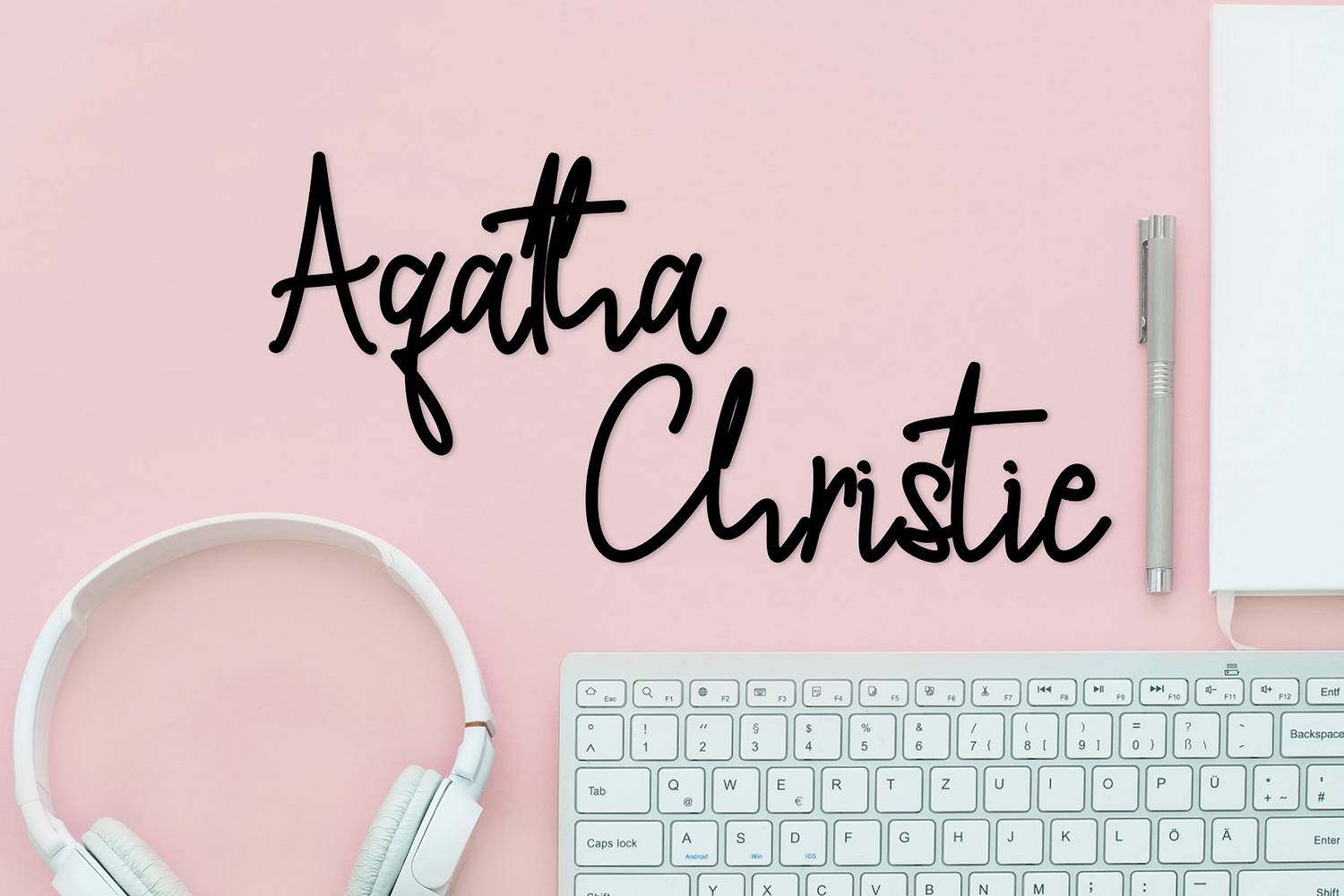 A Question Font sample
