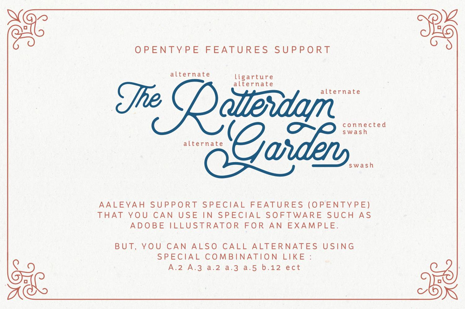 Aaleyah Font sample