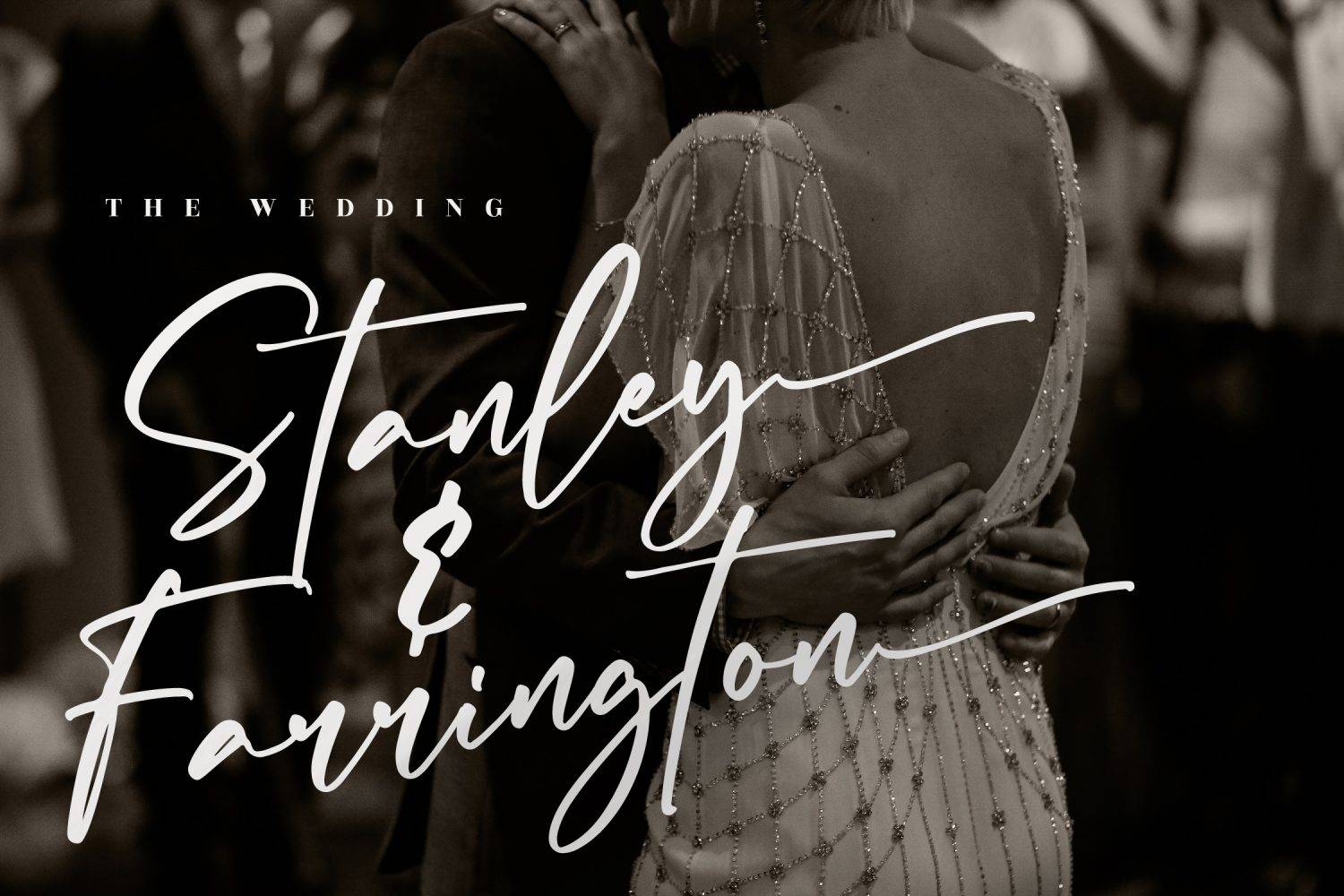 Abigaila Signature Font sample