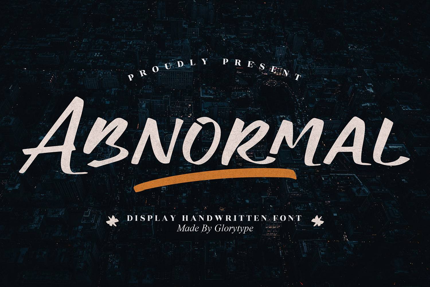 Abnormal Font sample