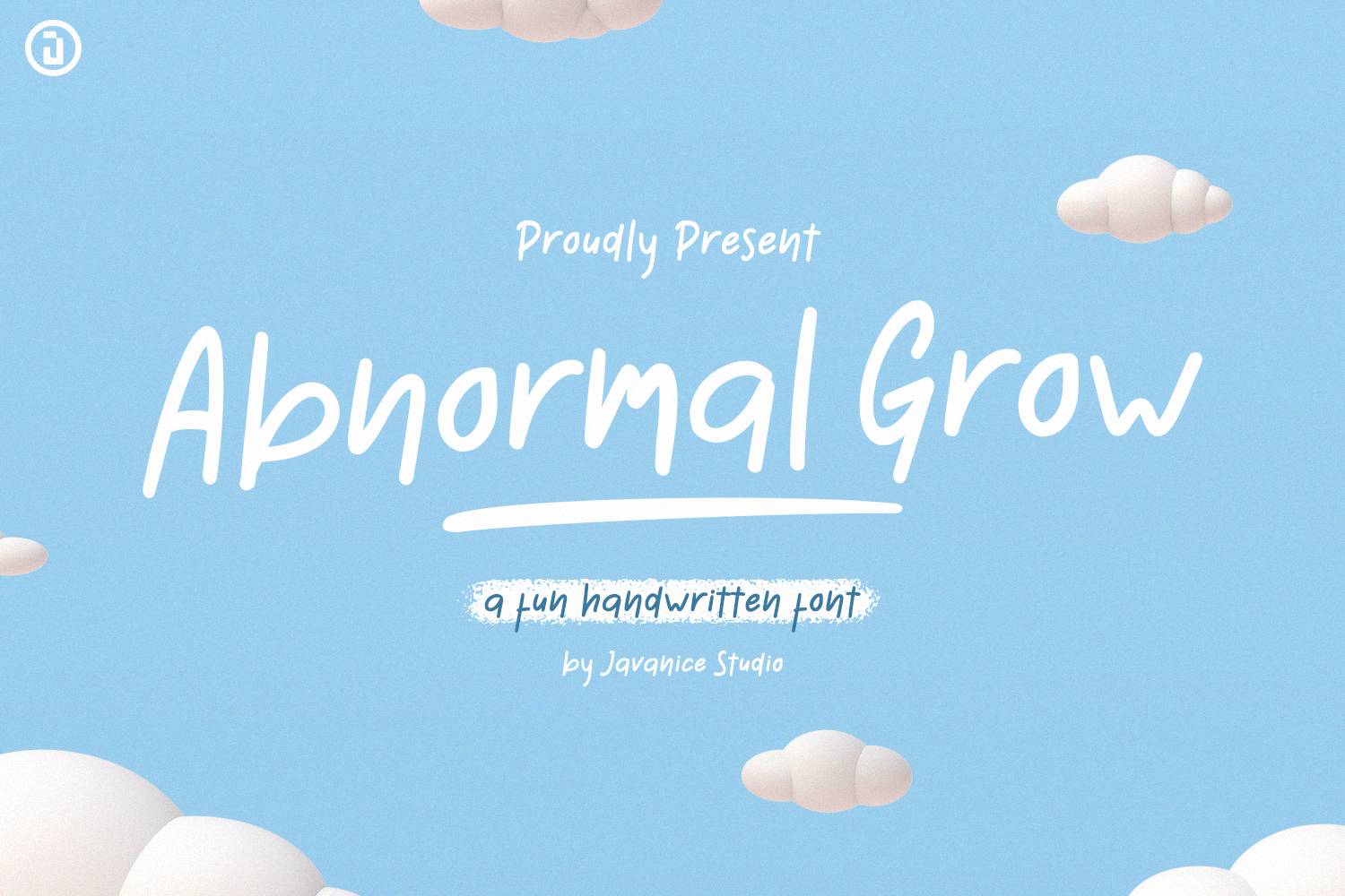 Abnormal Grow Font sample