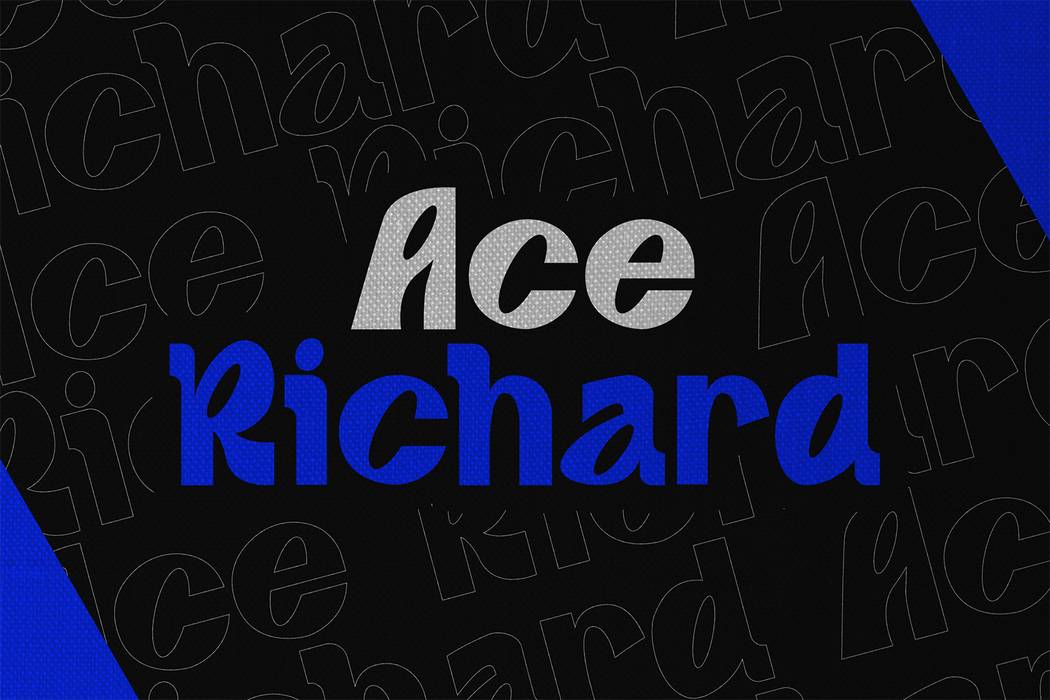 Ace Richard Font sample