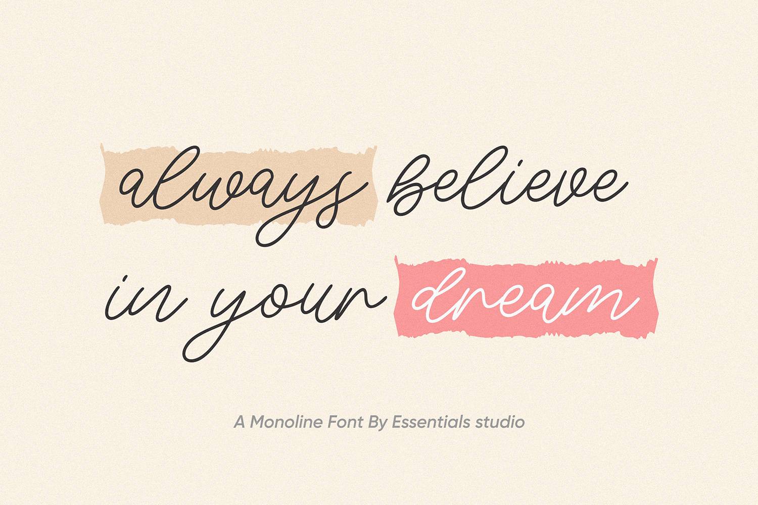Adeline Font sample