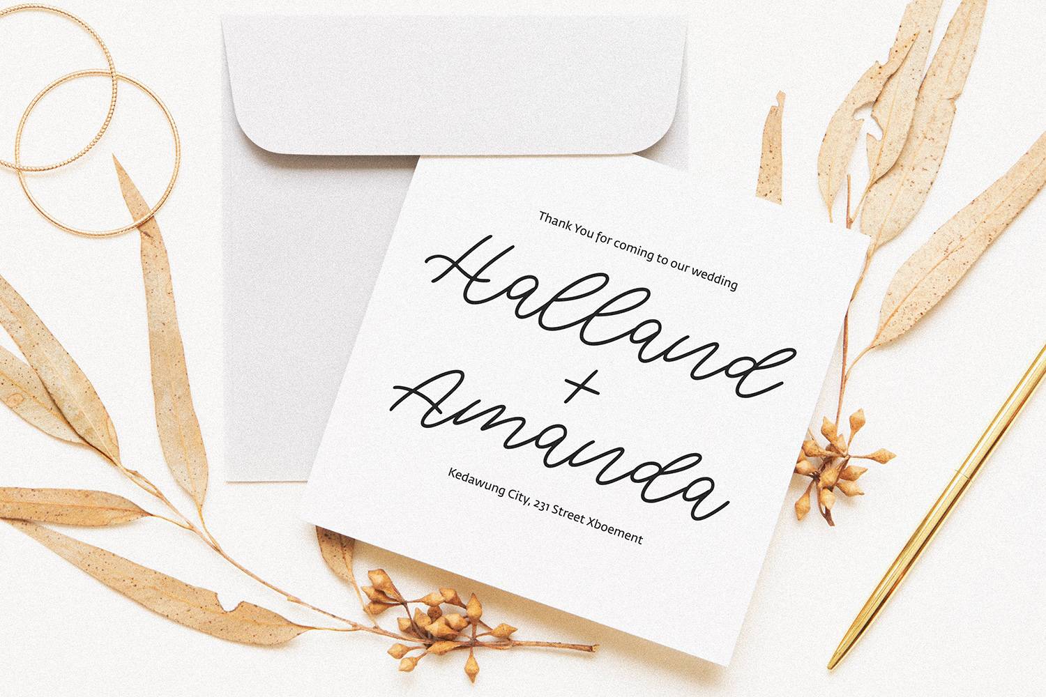 Adeline Font sample
