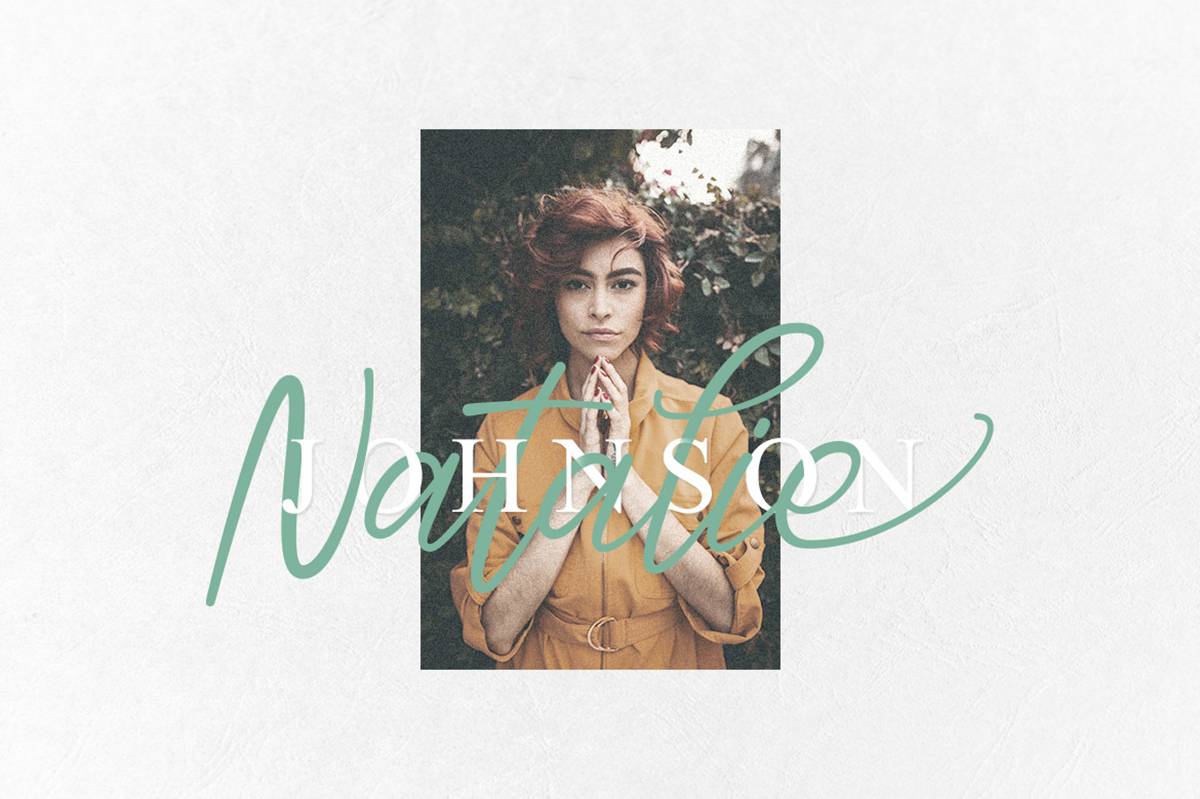 Adelliya Font sample