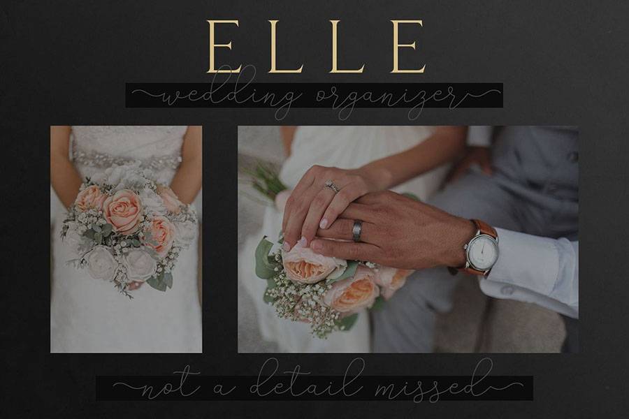 Adelya Handlettering Script Font sample