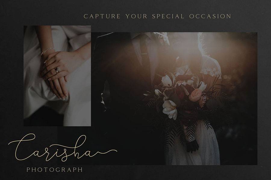Adelya Handlettering Script Font sample