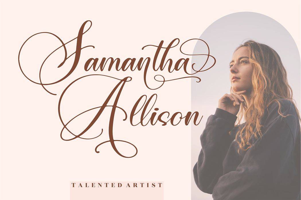 Adelyna Font sample