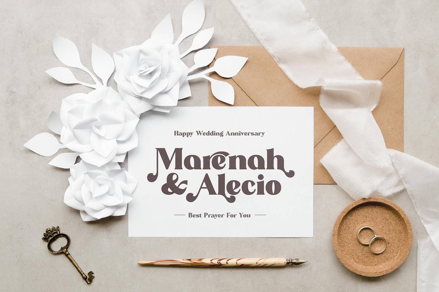 Adittab Marirah Font sample